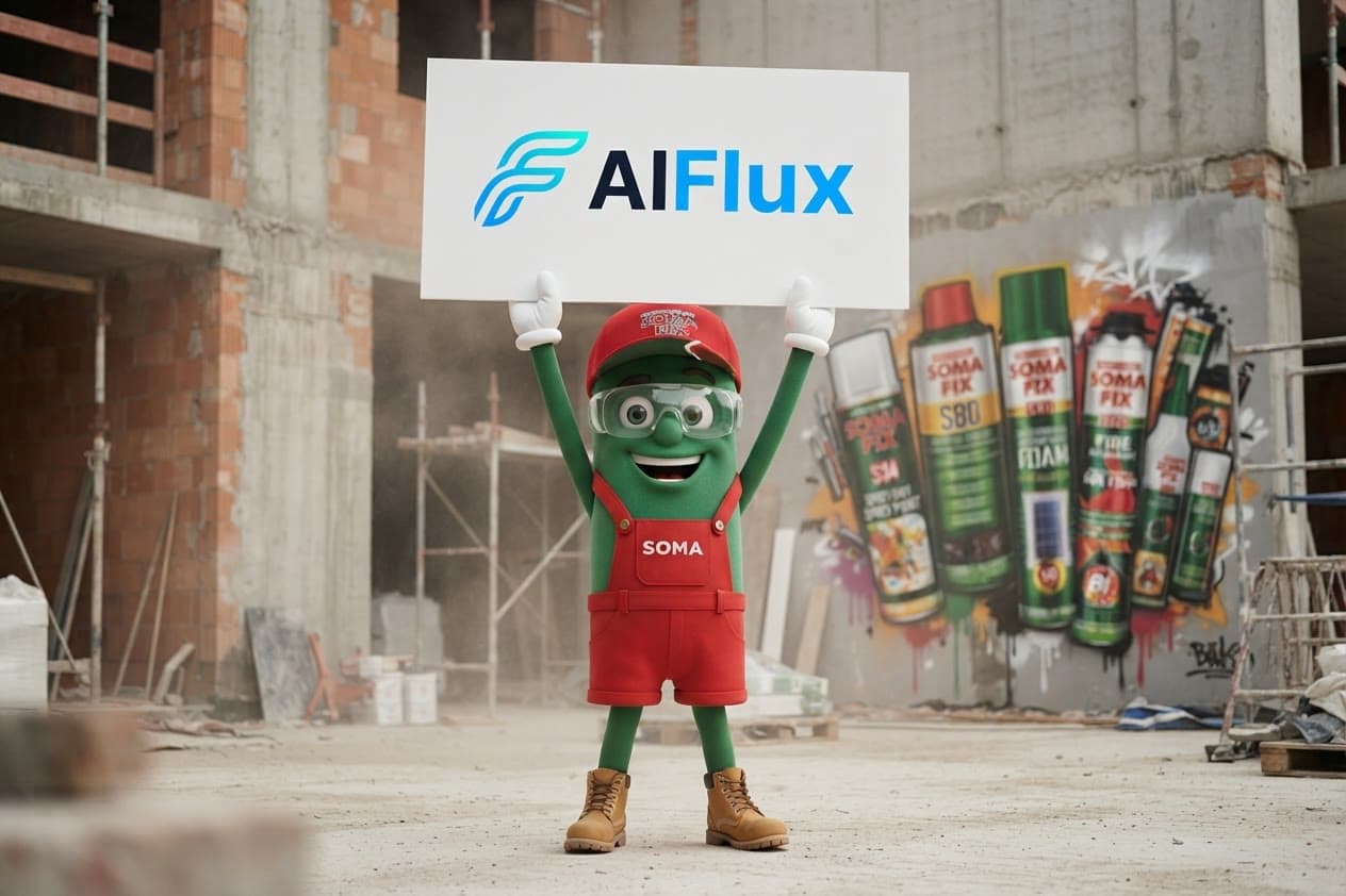 Soma az AIFlux táblával